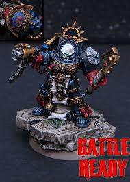Coolminiornot Crimson Fists Terminator Chaplain Space Marine Chaplain Crimson Imperial Fist