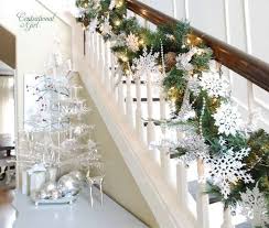 Our Home For The Holidays Centsational Style Christmas Stairs Decorations Christmas Staircase Christmas Stairs