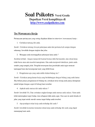 .cleaning service di rumah sakit. Contoh Soal Tes Cleaning Service Guru Paud