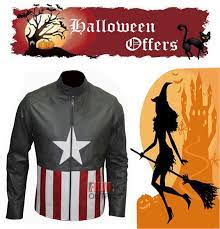 Halloween Offer Upto 40 Jon Bonjovi Captain America Concert Leatherjacket Clothing Fashion Menswear Captain America Jacket Halloween Jacket Jackets