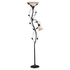 Wildon Home Ashlen Mother And Son 2 Light Torchiere Floor Lamp Torchiere Floor Lamp Floor Lamp Tropical Floor Lamps