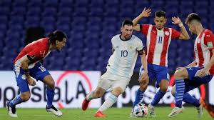 Argentina is a vast country located in the southern part of south america. Argentina Vs Paraguay 1 1 Ini Keputusan Aneh Yang Anulir Gol Lionel Messi Bola Tempo Co