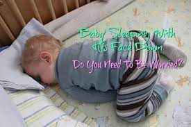 Baby Sleeping With His Face Down Do You Need To Be Worried Mom And Baby Blog Baby Sleep Baby Sleeping Positions One Month Baby