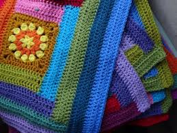 Log cabin mitts (free pattern) alright friends, the wait is over. Attic24 Sunny Log Cabin Blanket Ta Dah