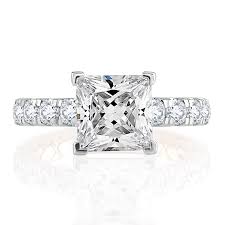 More importantly 24 reviews from wedding rings princess cut diamond wedding band ring help you get your favorite products. Modern Two Tone Princess Cut Diamond Engagement Ring Engagement Rings