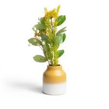 Find the perfect yellow mustard stock photos and editorial news pictures from getty images. Habitat Country Hideaway Faux Floral Ceramic Sainsbury S