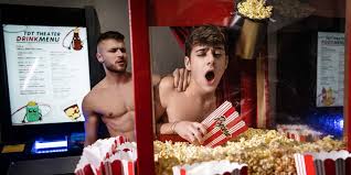 Gay Porn Star Devy Fucks Joey Mills At Movie Theater Concessions In  Buttering His Popcorn Part 2