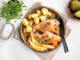 Lapin Aux Poires Et A La Biere Brune Gourmandiz Be Recept