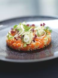 Tartare Saumon Pomme Recette Facile Sucre Sale Gourmand Recette Recettes De Cuisine Repas Tartare De Saumon
