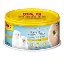 Me O Delite Kitten Ton Baligi Puresi Ve Keci Sutlu Tahilsiz Yavru Kedi Konservesi 80 Gr Kedi Yas Mamalari Me O