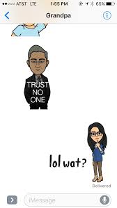 Ariana Igneri On Twitter This Is What I Get For Teaching Grandpa How To Use Bitmoji Bitmoji is a fun app that allows you to send personalized avatars to your family and friends across various chat programs. twitter