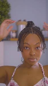 That fresh mini braid feeling 🤭