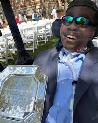 He is absolutely amazing. 10 years after he was given 2-5 years to live,  former Bama running back Kerry Goode continues to prove the experts wrong.  Kerry has been living with ALS