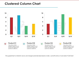 Clustered Column Chart Ppt Model Infographics Powerpoint