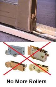 I see how to remove the screen. Sliding Door Repair Door Track Glass Door Roller Weatherstrip