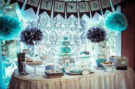 Pin By My Cutie Scrap And Parties On Party Ideas Sweet Sixteen Decorations Sweet 16 Party Decorations Sweet Sixteen Birthday