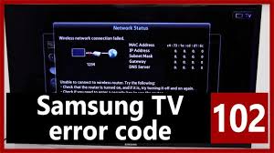 My crunchyroll app isn't working! Samsung Tv Error Code 102 Causes How Fix Problem