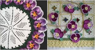 For more experienced knitters, you'll also find designs and techniques that will grow and expand your knowledge. Pansy Doily Crochet Motif Styles Idea