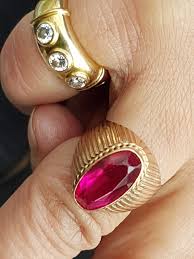 By this process, the name hallmark was originated. Big Russian Soviet Gold Ring Need Help With Marks Antiques Board