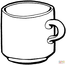 Did you know that thanks to the benefits of adult coloring, stress and anxiety levels can be lowered ? Teacup Coloring Page Coloring Home