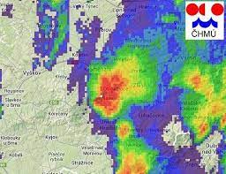 Pri Prechodu Silne Bourky Nad Napajedly Se Rozeznely Sireny
