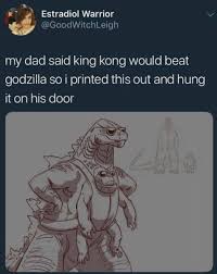 Godzilla and kong do, in fact, kiss, and that review was taken down for being a spoiler without being tagged as such. But In Reality King Kong Won 182815617 Added By Brainbug At Parallel Mundane Eagle