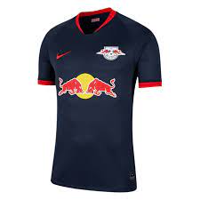 Billige fussball trikots rb leipzig neue saison 2020 2021 bedrucken für heim & auswärts & third. Nike Rb Leipzig Herren Auswarts Trikot 2019 20 Dunkelblau Rot Fussball Shop