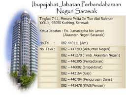 Tingkat 10, menara pelita, jalan tun abdul rahman, sarawak, petra jaya, 93050 kuching, sarawak, malaisia , avada nüüd. Laman Web Jabatan Perbendaharaan Negeri Sarawak