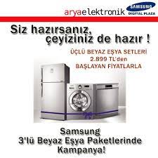 487,96 tl den başlayan taksitlerle! Samsung 3 Lu Beyaz Esya Paketlerinde Kampanya Samsung Camasir Makinesi