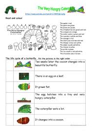 Welcome to esl printables, the website where english language teachers exchange resources: The Very Hungry Caterpillar Comprehension English Esl Worksheets For Distance Learning And Physical Classrooms