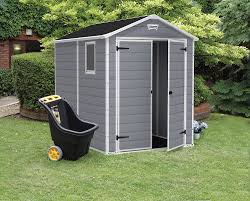 Other tool storage └ tool boxes & storage └ tools & workshop equipment └ home & garden all categories antiques art automotive baby books business & industrial cameras & photo cell phones & accessories clothing, shoes & accessories coins & paper money collectibles computers/tablets. Buy Keter Manor 6x8 Resin Outdoor Storage Shed Kit Perfect To Store Patio Furniture Garden Tools Bike Accessories Beach Chairs And Lawn Mower Grey White Online In Indonesia B00dh8j31y