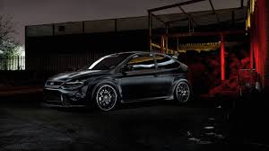Ford Focus Rs500 Black Matte Bbs Wheels Ford Focus Ford Motorsport New Ford Focus