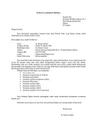 Contoh Surat Lamaran Apoteker Surat Tulisan Apoteker