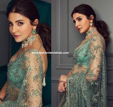Anushka Sharma In Sabyasachi Saree At Priyanka Chopra Nick Jonas Wedding Reception Fashionworldhub «kangana @team_kangana_ranaut @kangsranaut wears a traditional emerald green and rust. anushka sharma in sabyasachi saree at