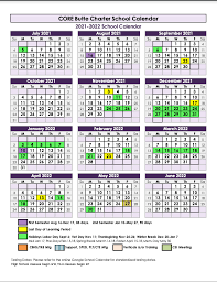 Academic Calendars Core Butte High School