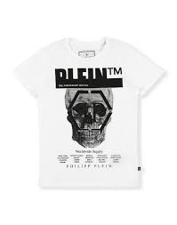 T Shirt Round Neck Ss Skull