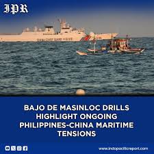 Philippines to Hold Military Exercises Near Bajo de Masinloc Despite Chinese Protests The Philippines will conduct joint military exercises with allies over Bajo de Masinloc and surrounding waters from January 21 to