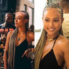 She Looks Good With Braids Karrueche Teamkae African Braids Hairstyles Hair Styles African Hair Braiding Styles