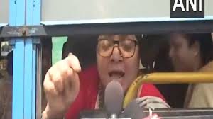 BJP Leader Locket Chatterjee Detained During 12-Hour Bandh