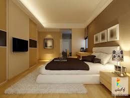 ديكور جبس غرف نوم للعرسان Modern Master Bedroom Design Light Brown Bedrooms Modern Bedroom Design