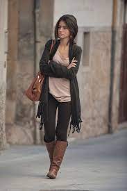 Maybe you would like to learn more about one of these? Outfit Inspirations What To Wear With Brown Boots Be Modish Cute Outfits With Leggings Outfits With Leggings Spring Outfits Casual