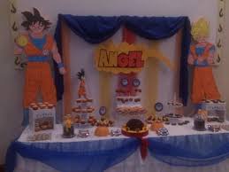 Goku Dragon Ball Z Deco Fiestas Magicas Fiesta De Goku Fiesta De Cumpleanos De Flamenco Decoracion De Fiestas Infantiles