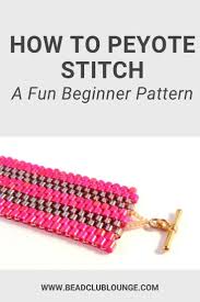 Mar 01, 2021 · with these free crochet doily patterns for beginners, you'll be able to add a lovely lace accent to any room in your home. How To Peyote Stitch A Fun Beginner Pattern The Bead Club Lounge