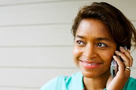 Foto de stock de Mujer Con La Mano En La Cara