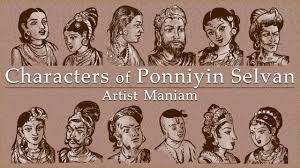 In five volumes, or about 2210 pages, it tells the story of. Characters Of Ponniyin Selvan Kundavai Vandiyathevan Paintings Artist Maniam Author Kalki Youtube