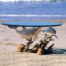 Not sure what else there is to say. Reef Visit End Table Wyland Worldwide