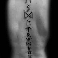 Viking runes tattoo on the right inner arm. 80 Rune Tattoos Fur Manner Germanische Schriftzug Design Ideen Mann Stil Tattoo Rune Tattoo Hieroglyphics Tattoo Tattoos For Guys