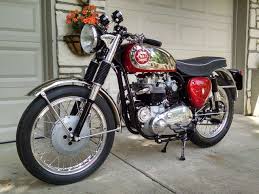 1963 Bsa Goldstar Twin Rgs Boy Bike British Motorcycles Bike