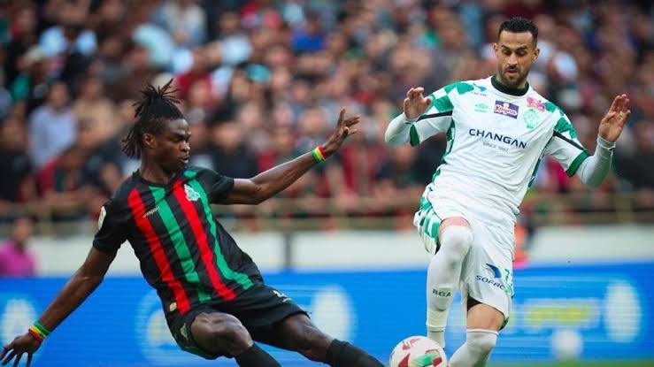High physical intensity during a previous AS FAR vs Raja Casablanca match