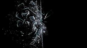 Download wallpapers 3840x2160 windows 7, black, glass. 46 Broken Glass Wallpaper On Wallpapersafari